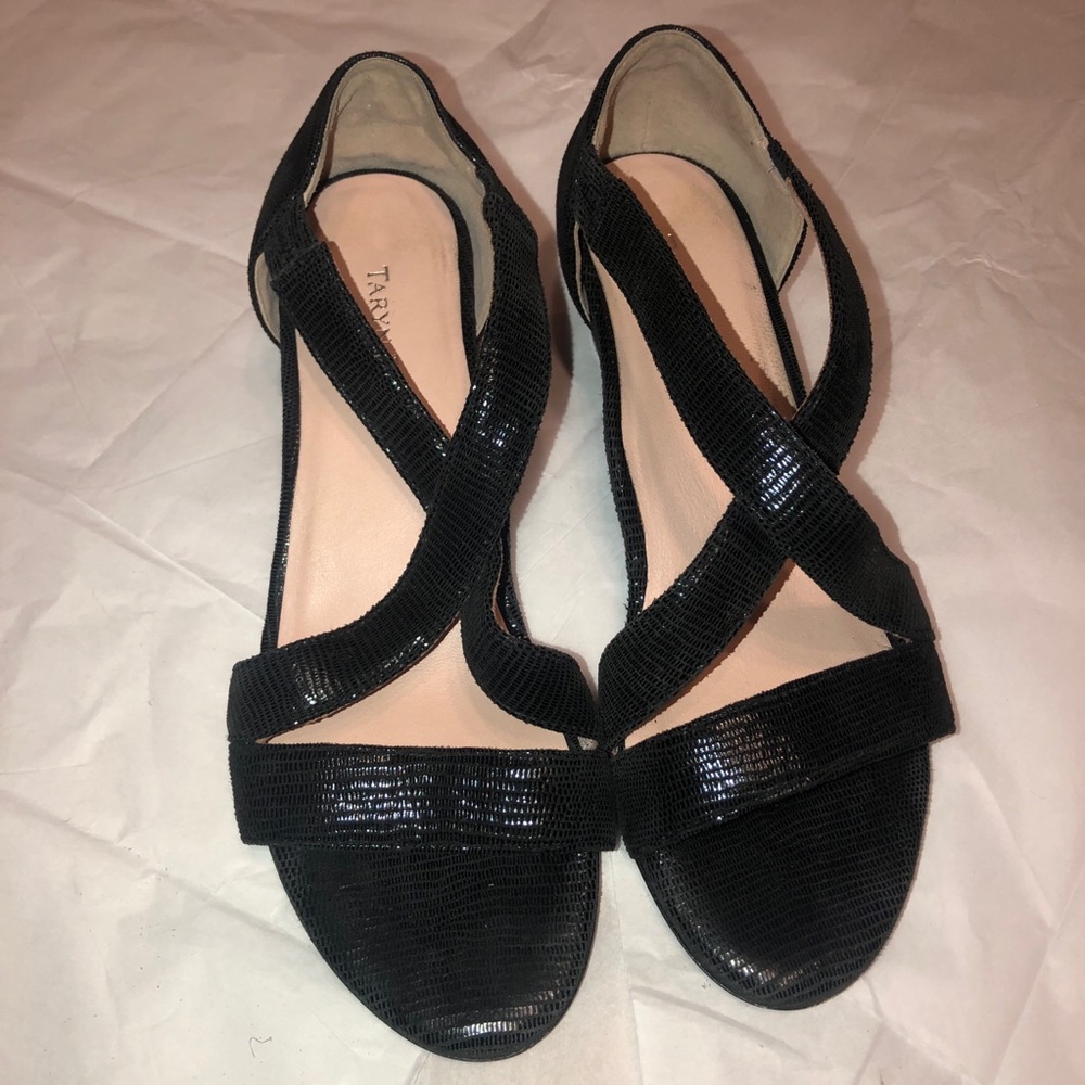 Taryn Rose Saraia Crisscross Low-Wedge